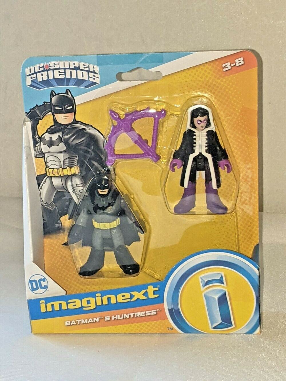 Imaginext DC Batman & Huntress DC Super Friends 3" Figurine